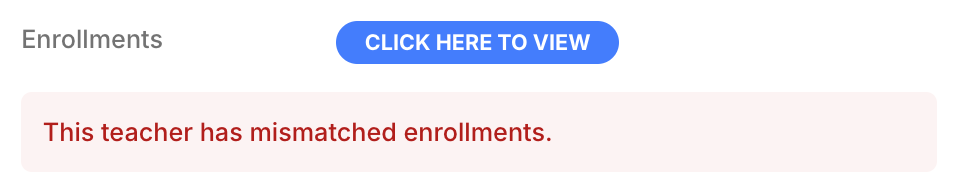 Current Enrollments