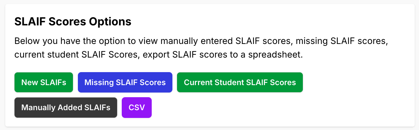 New SLAIF Button